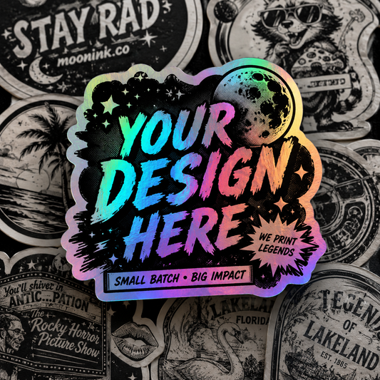 Custom Sticker Pack - 50 - Holographic
