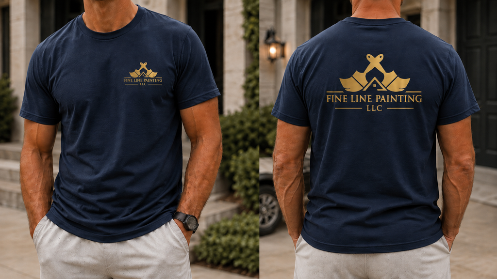 Fine Line Painting Uniform Shirts -